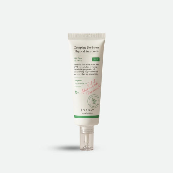 Axis-Y Complete No-Stress Physical Sunscreen SPF50+ PA++++