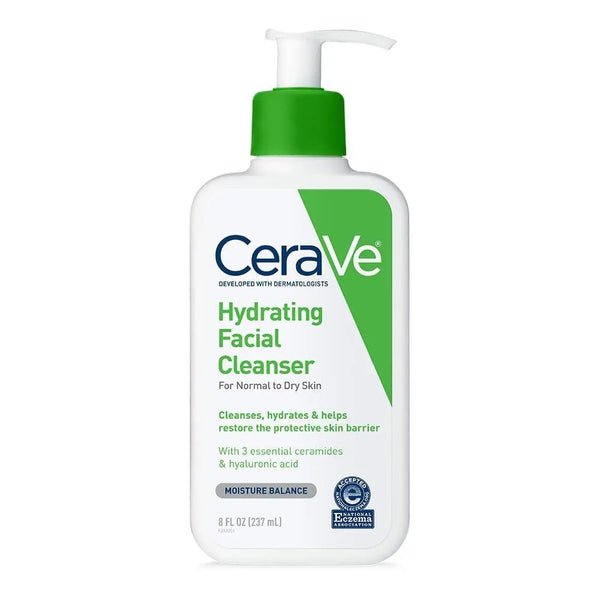CERAVE HYDRATING FACIAL CLEANSER FOR NORMAL TO DRY SKIN ZaishCare
