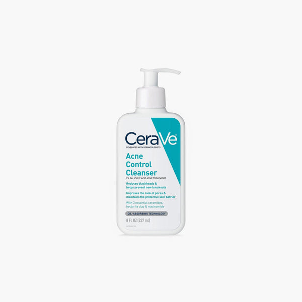 CeraVe Acne Control Cleanser 2% Salicylic Acid Acne Treatment 237ml